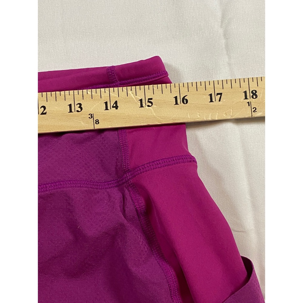 Athleta Action Skort Dobby 14.5 Blackout Pink Athletic Skirt‎ Women's Size M - Picture 8 of 13